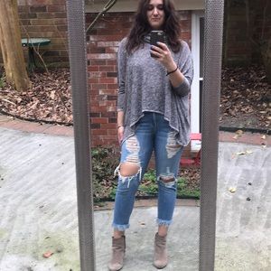 Open back sweater from South Moon under